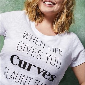 Torrid When Life Gives You Curves Tee